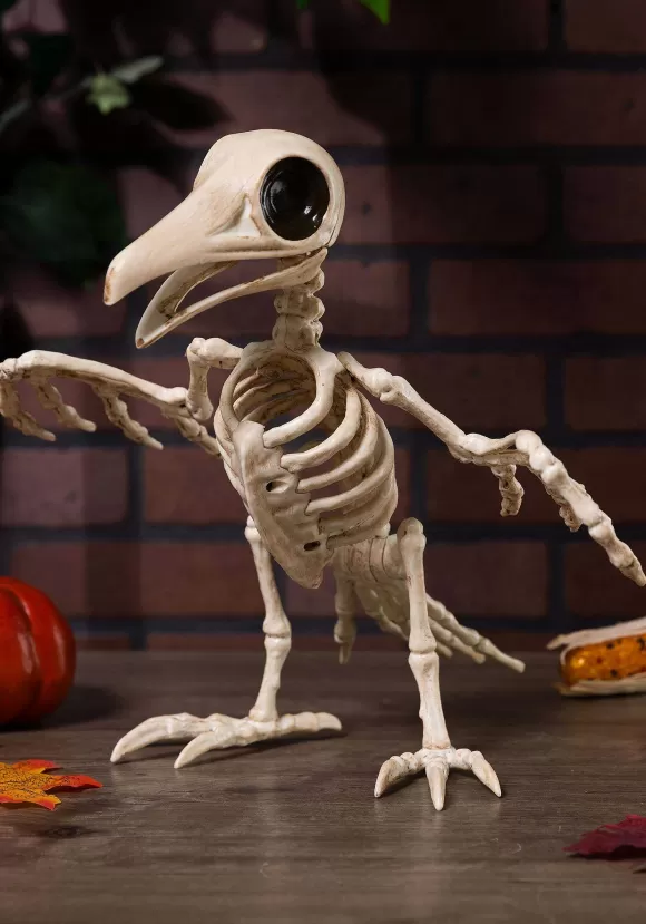 Clearance Seasons (HK) Ltd. 10.5" Creepy Skeleton Raven Decoration