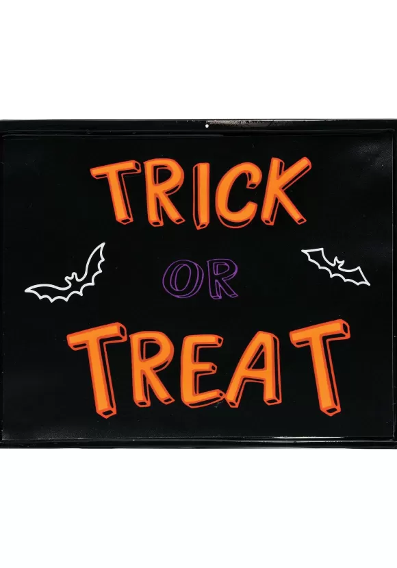 Cheap Fun World 11 Inch Trick Or Treat Neon Light Sign