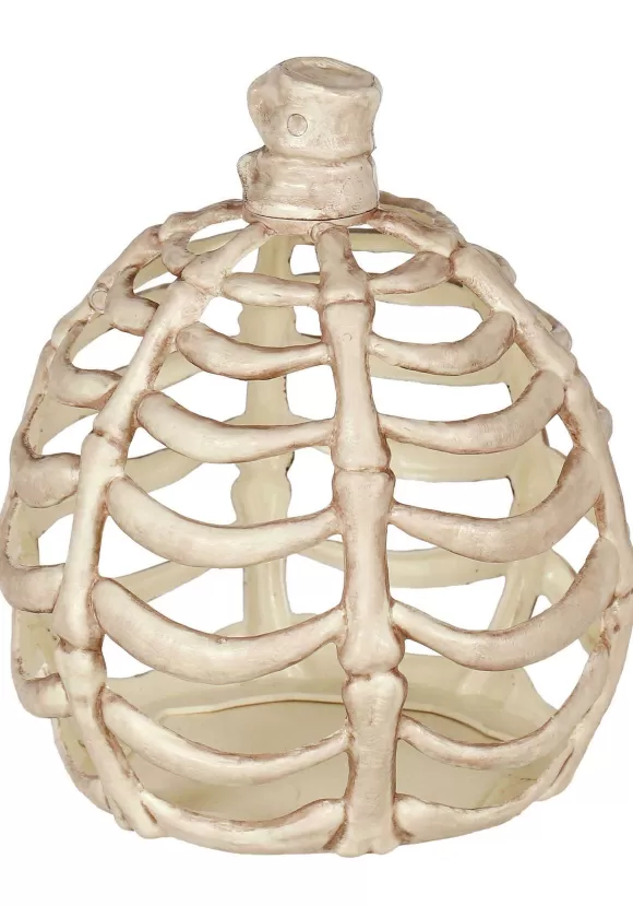 Fashion FUN Costumes 11-Inch Bone Pumpkin Halloween Decoration