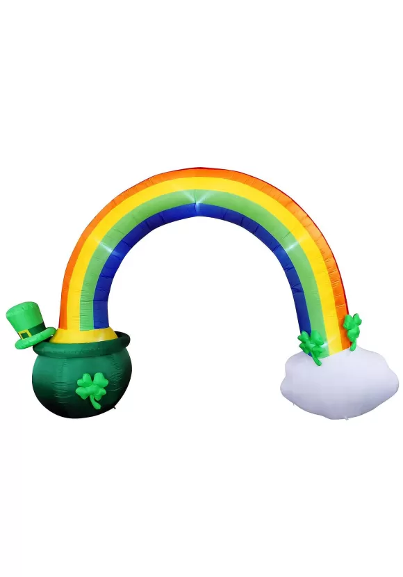 Hot Joyin 12 Foot Tall Giant Rainbow & Cauldron Arch Inflatable