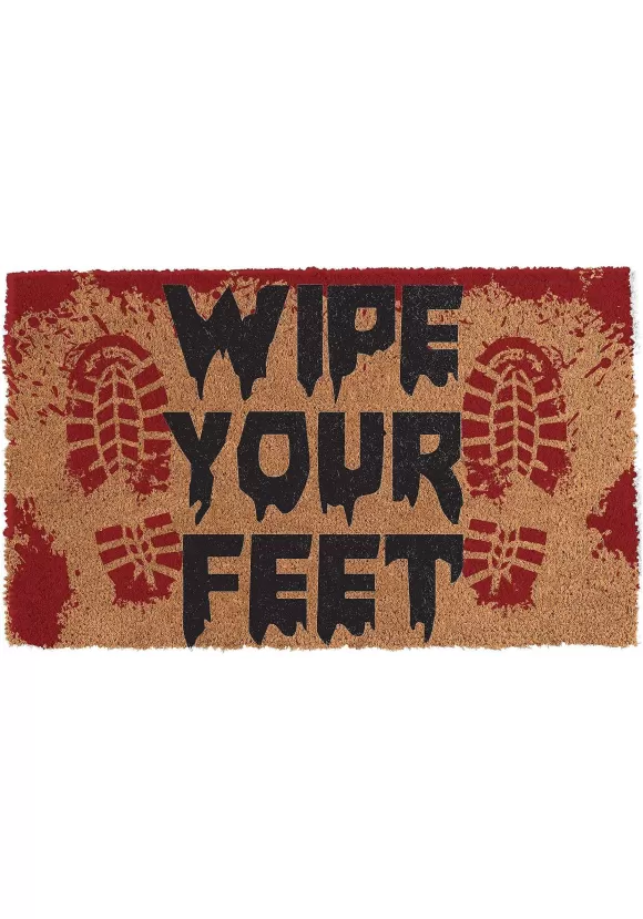 Fashion Amscan 17 Inch Bloody Footprint Halloween Doormat