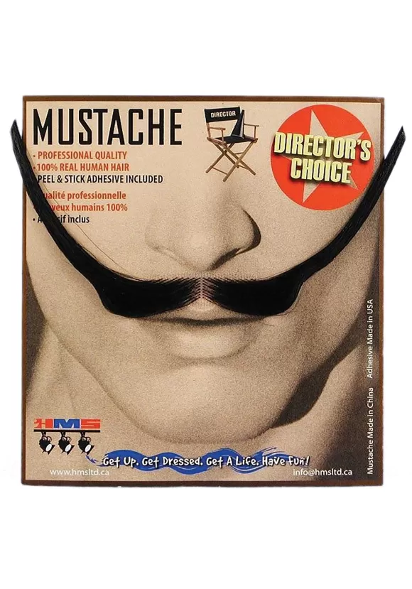 Fashion H.M. Smallwares 1890S Style Black Mustache