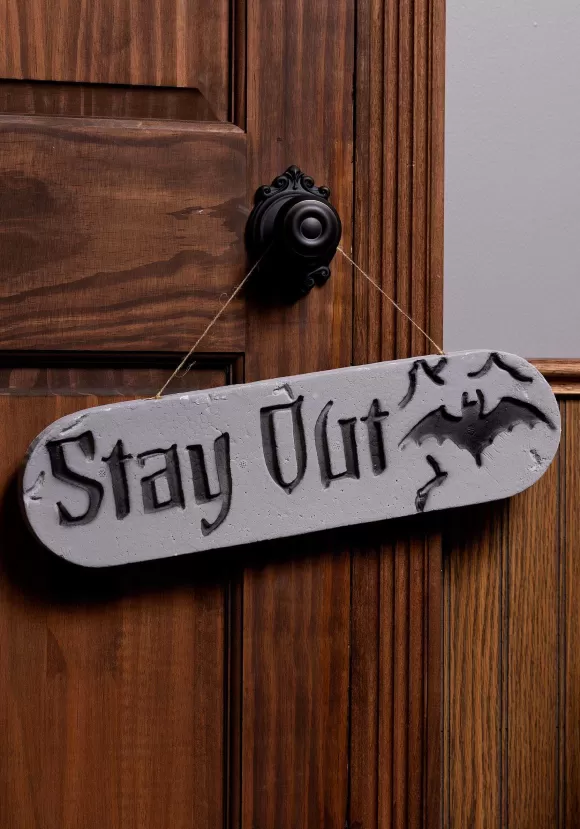 Shop Forum Novelties, Inc 18" Stay Out Foam Sign Decoration