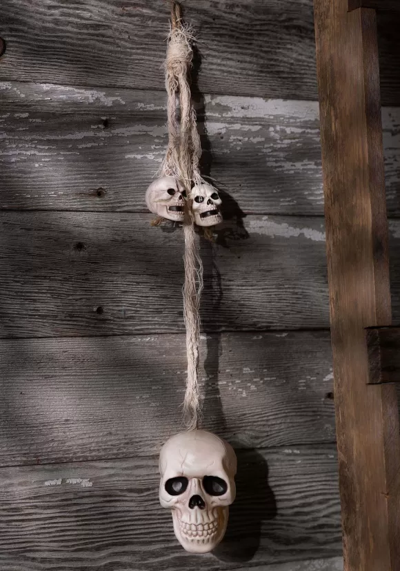 Online Seasons (HK) Ltd. 20-Inch Hanging Skulls Decoration