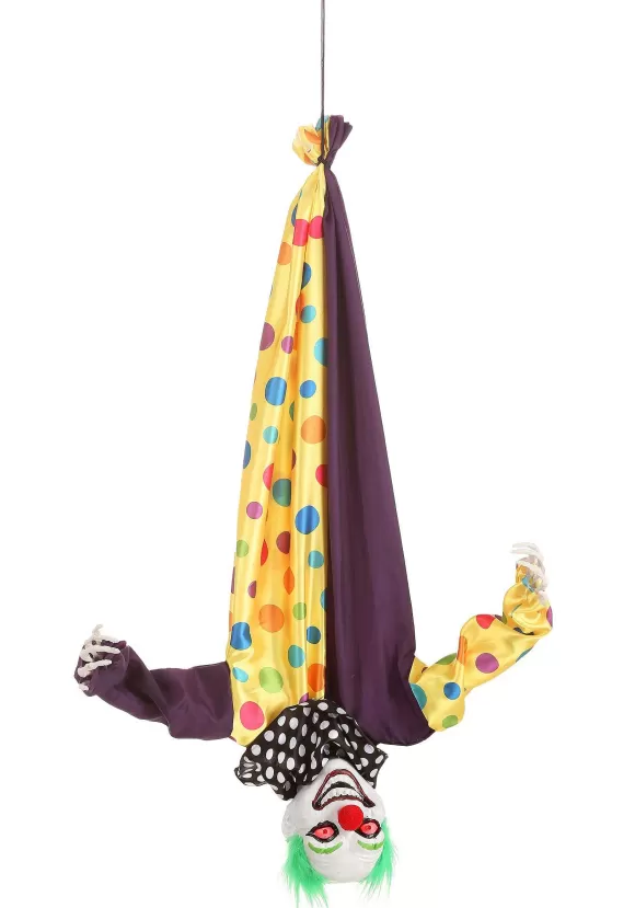 Store FUN Costumes 2.8 Foot Animated Hanging Evil Clown Halloween Prop