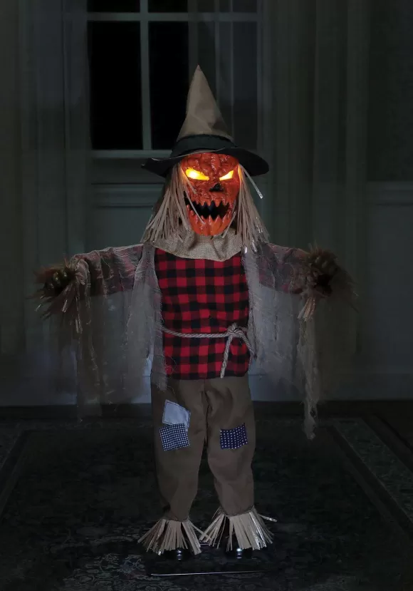 Store Morris Costumes 36 Inch Twitching Light Up Animated Scarecrow Prop