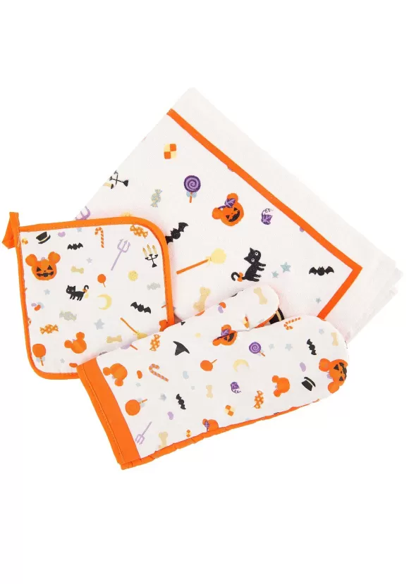 Shop Zrike Brands 3 Piece Disney Mickey Halloween Treats Textile Kitchen Set