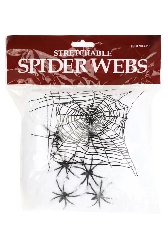 Cheap FUN Costumes 400 Square Ft White Spider Web Halloween Prop