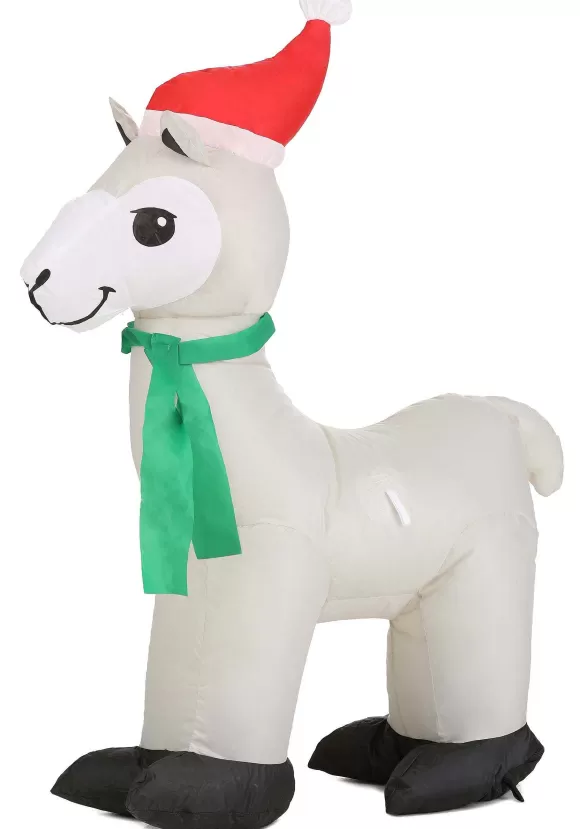 Online FUN Costumes 4 Foot Inflatable Alpaca Decoration