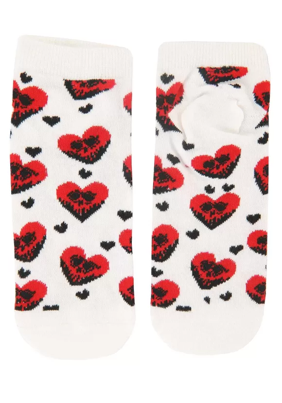 Best Sale FUN Costumes 5 Pack Goth Valentine'S Day Socks