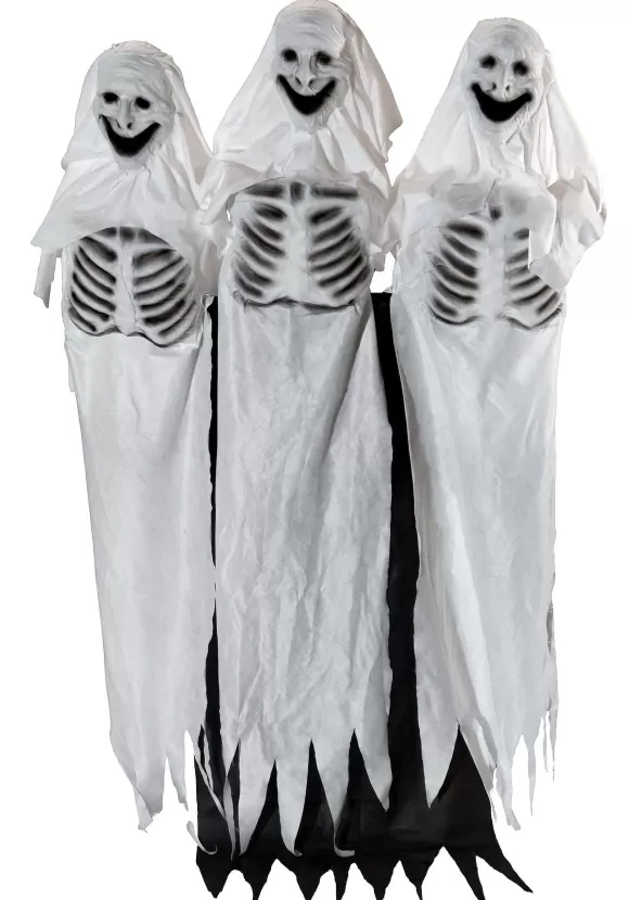 Online Forum Novelties, Inc 6 Ft. Animatronic Ghostly Trio Decoration