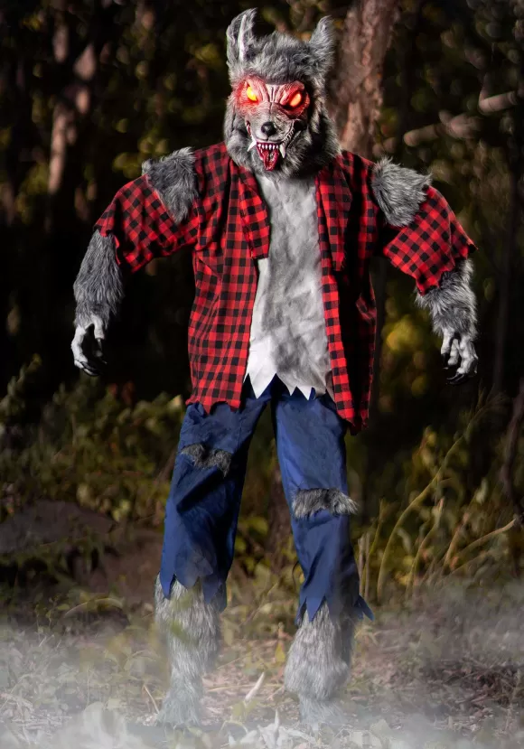 Shop FUN Costumes 6Ft Animated Classic Werewolf Halloween Decoration