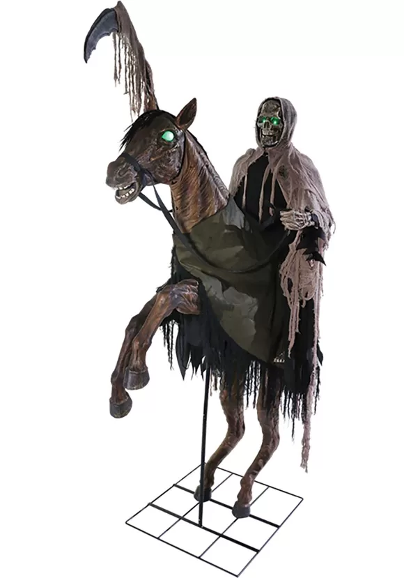 Fashion Morris Costumes 7 Ft. Reaper'S Ride Animatronic Moving Prop