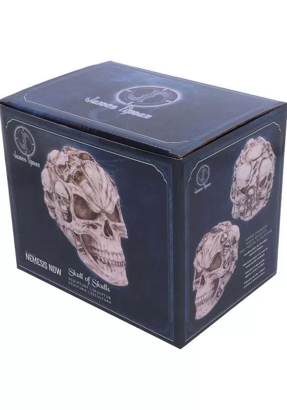 Hot Nemesis Now 7-Inch Skull Of Skulls Halloween Decoration