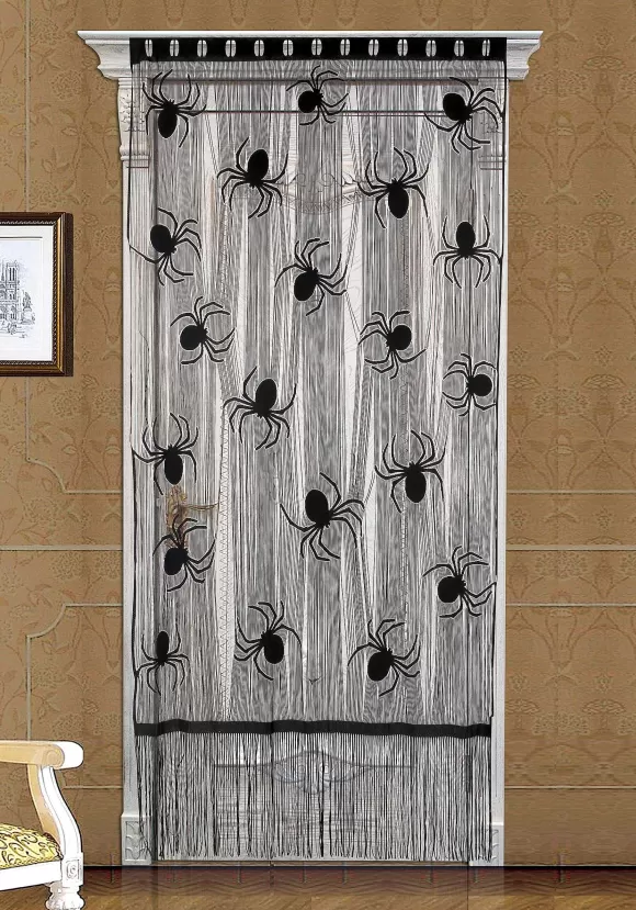 Best Sale Seasons (HK) Ltd. 80" Lace Spider Window/Door Panel