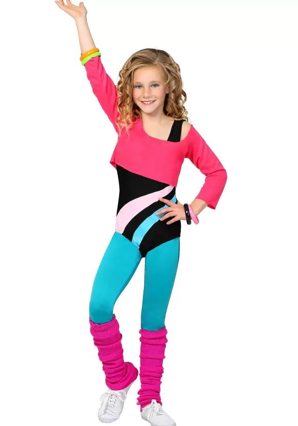 Best FUN Costumes 80'S Workout Costume For Girls