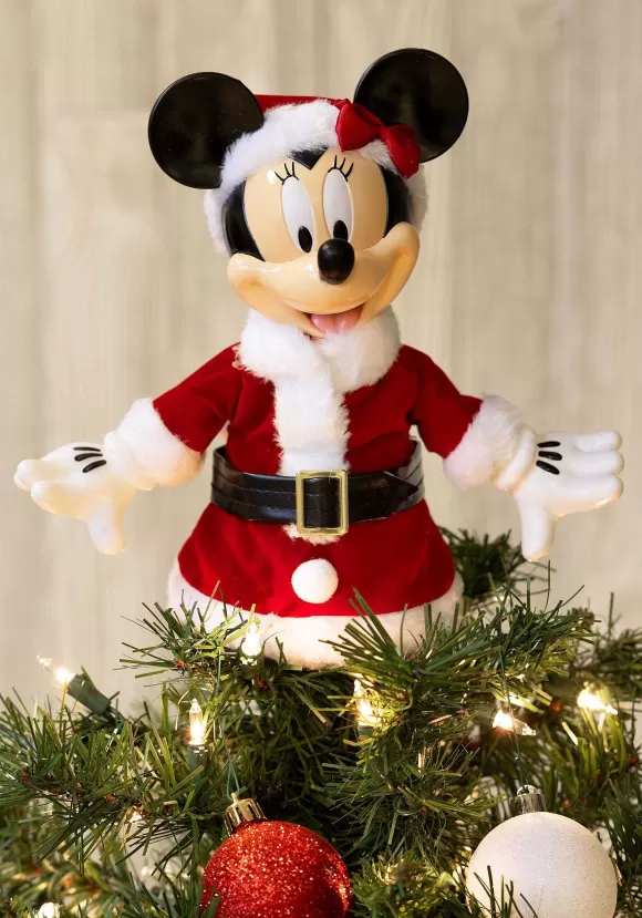 Shop Kurt Adler 8 1/2-Inch Minnie Mouse Treetopper