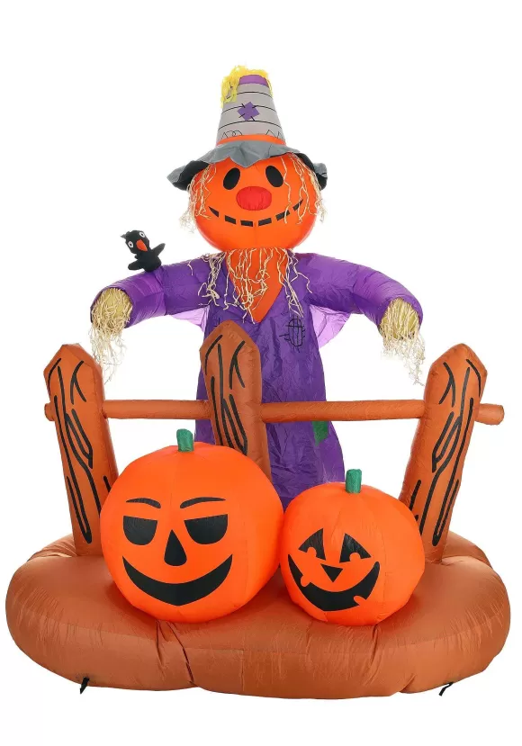 Flash Sale FUN Costumes 8Ft Pumpkin Patch Scarecrow Inflatable Decoration