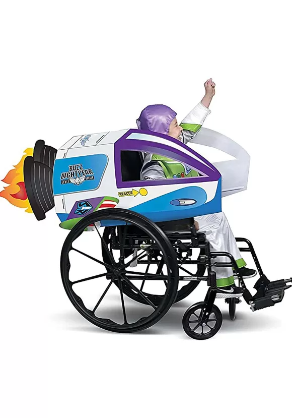 Best Disguise Adaptive Buzz Lightyear Spaceship Wheelchair Cover Costume