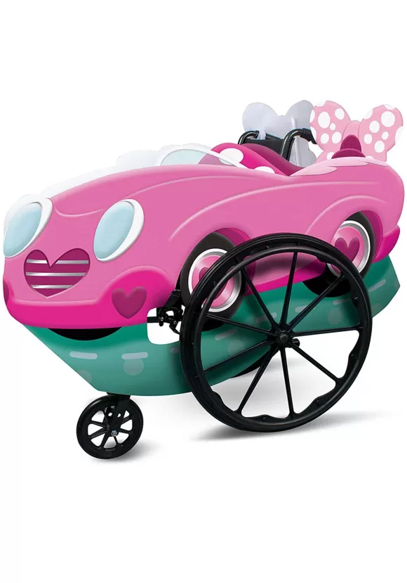 Outlet Disguise Adaptive Pink Minnie Wheelchair Cover Costume