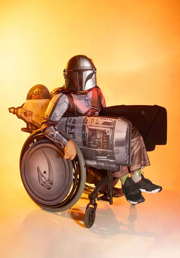 Clearance Jazwares Adaptive The Mandalorian Costume For Kids