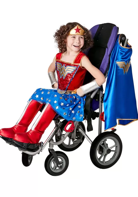 Sale Rubies Costume Co. Inc Adaptive Wonder Woman Costume For Kids