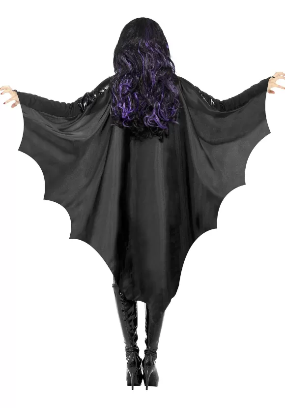 Clearance Smiffys Adult Black Bat Wings