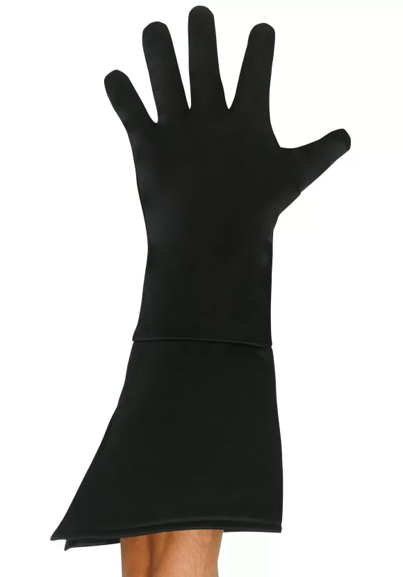 Best Sale FUN Costumes Adult Black Superhero Gloves