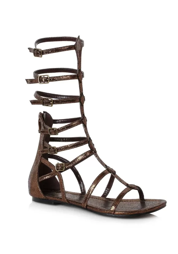 Discount Ellie Adult Bronze Warrior Sandals