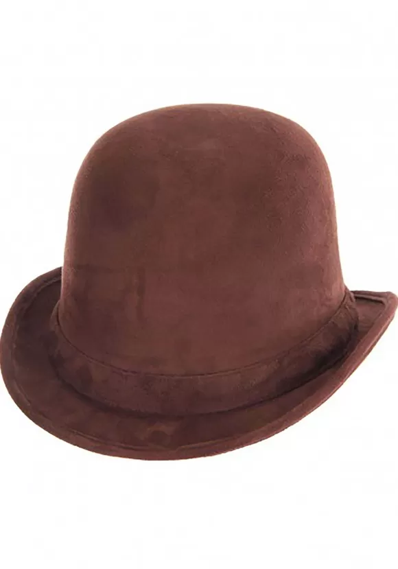 Sale FUN Costumes Adult Brown Derby Top Hat