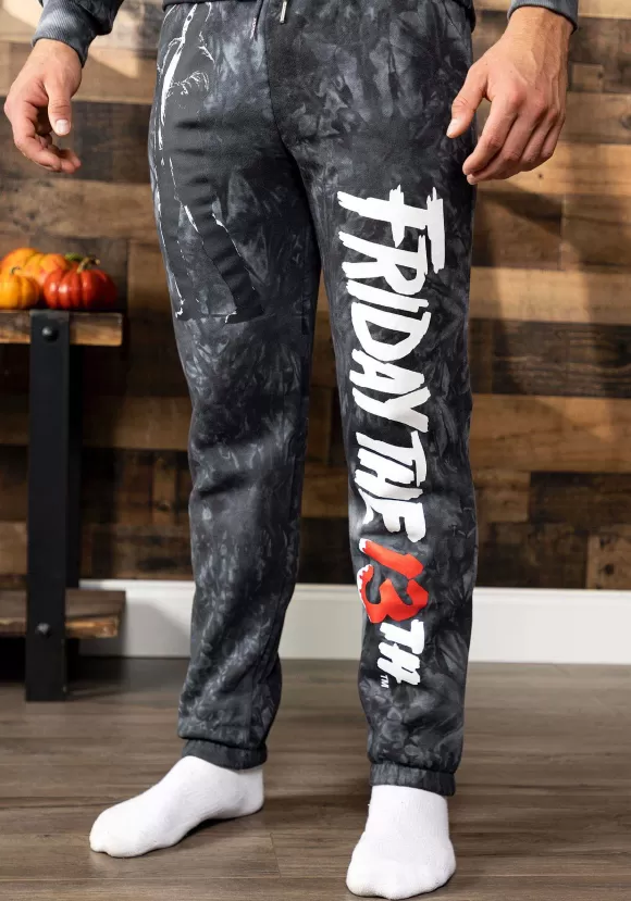 Sale Cakeworthy Adult Friday The 13Th Tie Dye Joggers