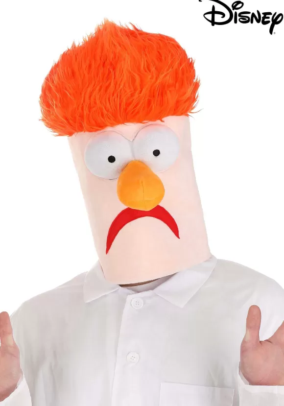 Discount FUN Costumes Adult Disney The Muppets Beaker Full-Head Mask