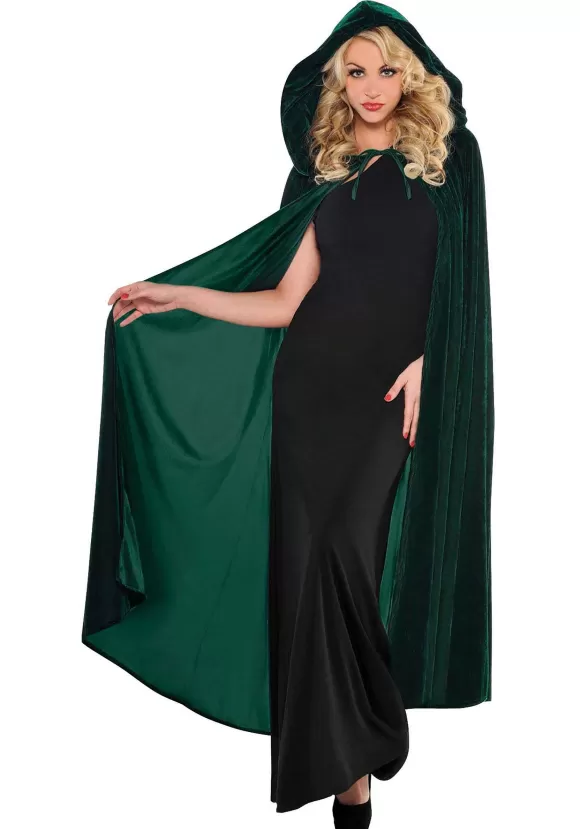 Hot Amscan Adult Green Renaissance Cape Accessory