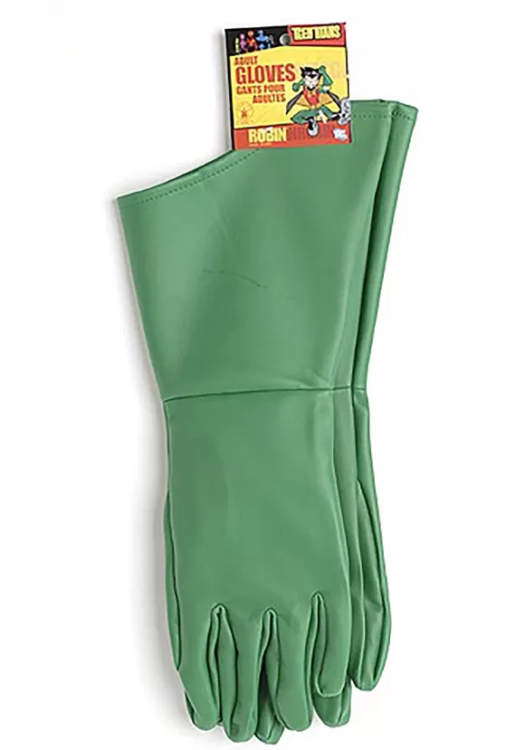 Fashion Rubies Costume Co. Inc Adult Green Robin Gloves