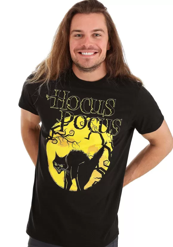 Best Sale Mad Engine Adult Hocus Pocus Cat T-Shirt