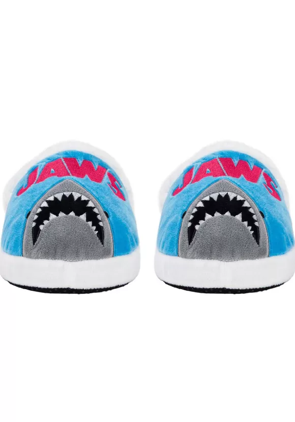 Hot Odd Sox Adult Jaws Fuzzy Slide Slippers