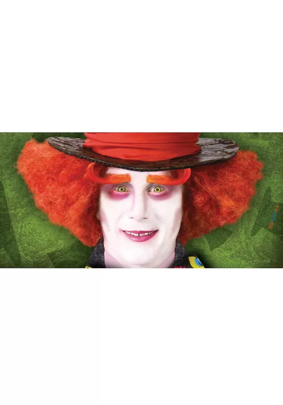 Online H.M. Smallwares Adult Mad Hatter Orange Eyebrows