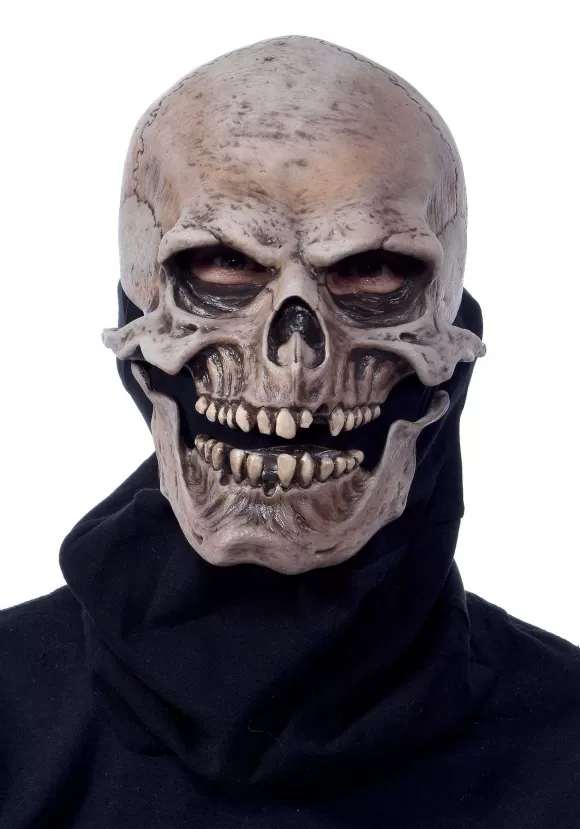 Fashion Zagone Studios Adult Moving Mouth Skull Mask