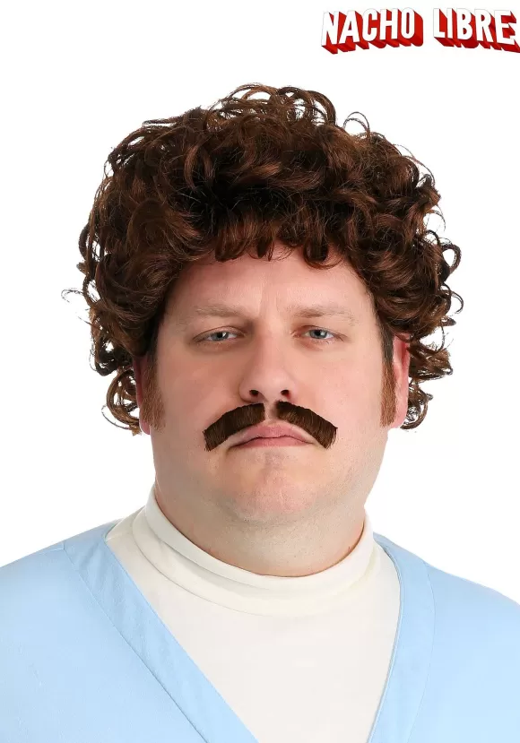 Cheap FUN Costumes Adult Nacho Libre Wig & Mustache