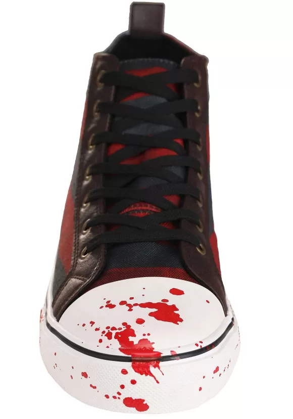 Cheap Ground Up Adult Nightmare On Elm Street Freddy Krueger Sneakers