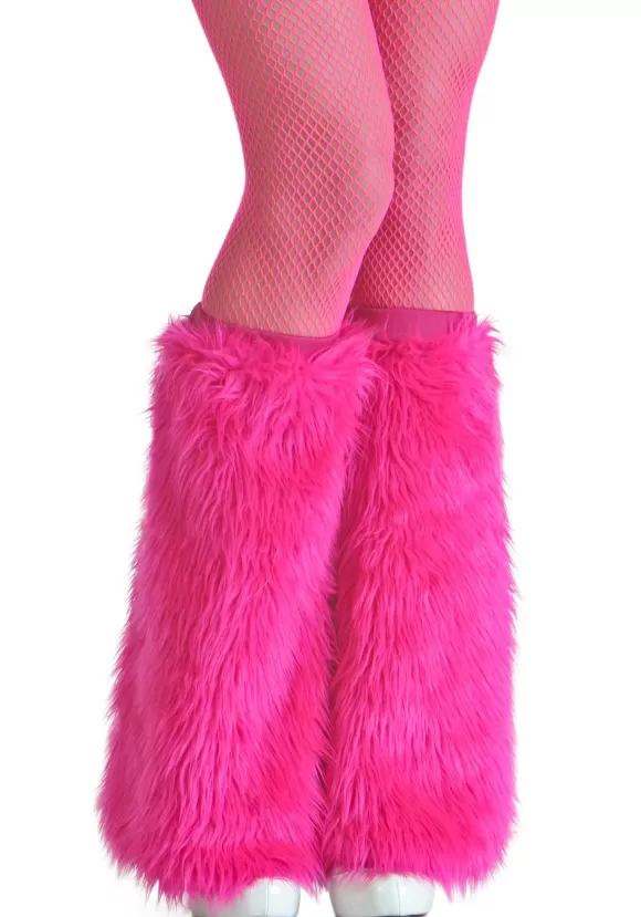 Best FUN Costumes Adult Pink Furry Boot Covers