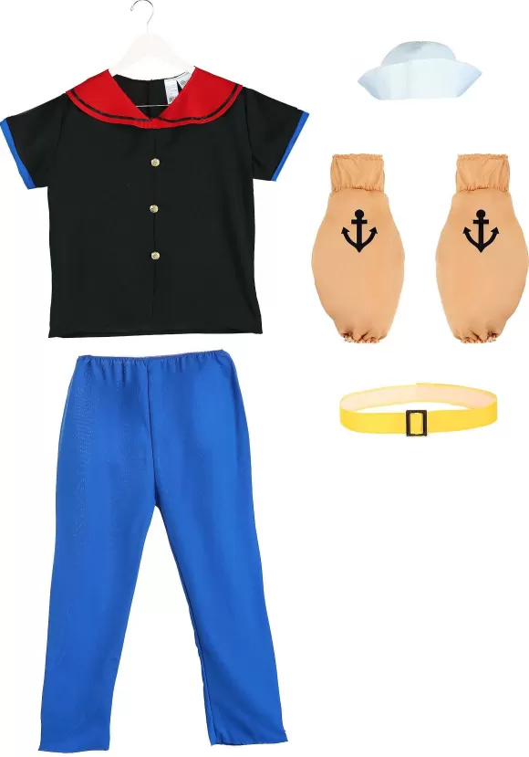 Cheap Fun World Adult Popeye Costume