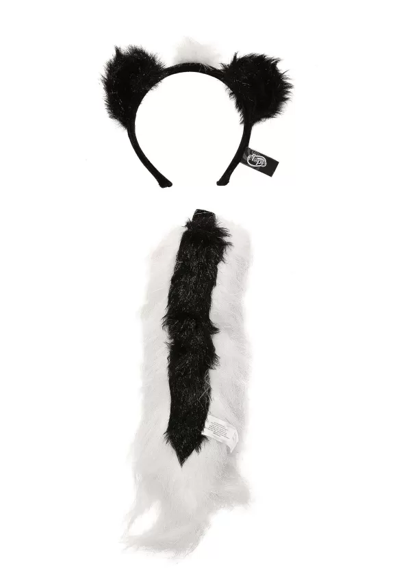 Cheap FUN Costumes Adult Skunk Ears & Tail Set