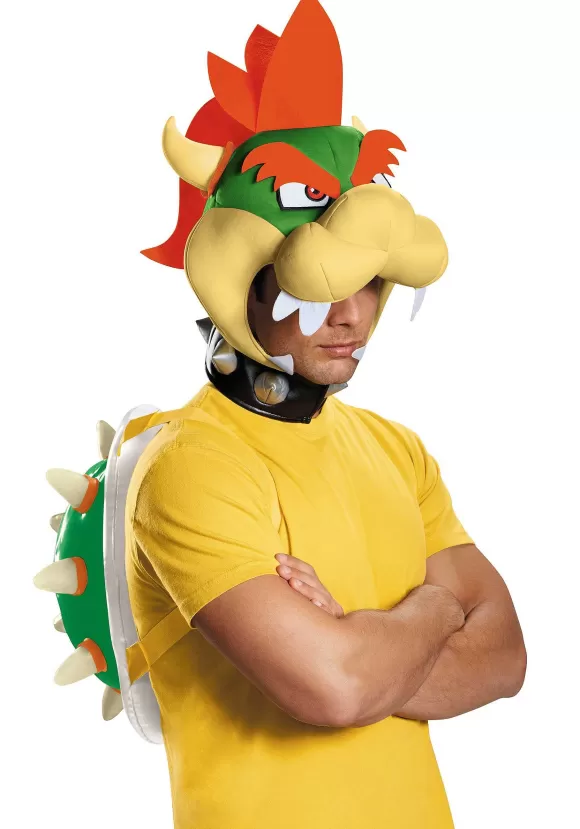 Store Disguise Adult Super Mario Bros. Bowser Costume Accessory Kit