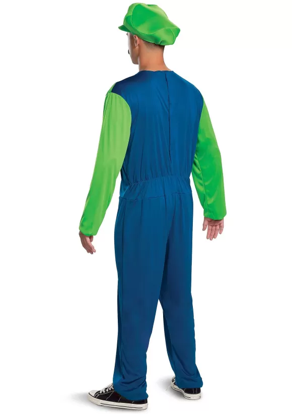 Clearance Disguise Adult Super Mario Classic Luigi Costume