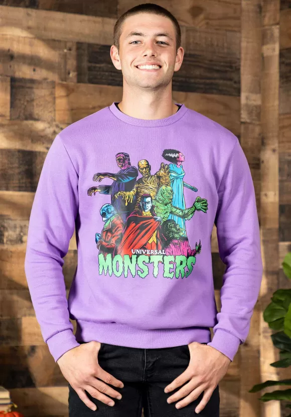 Store Cakeworthy Adult Universal Monsters Pullover