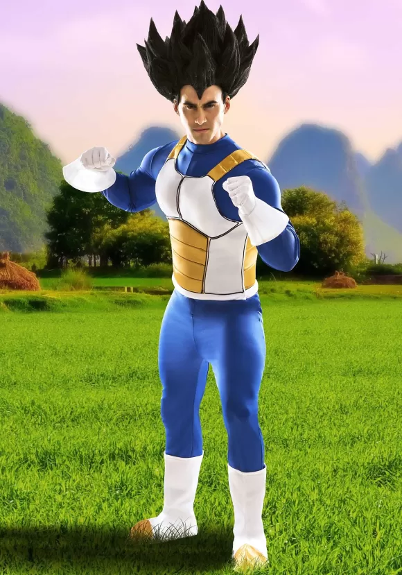 Clearance FUN Costumes Adult Vegeta Wig