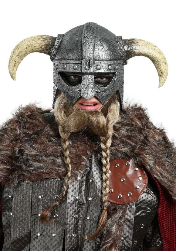 Cheap FUN Costumes Adult Viking Warrior Mask