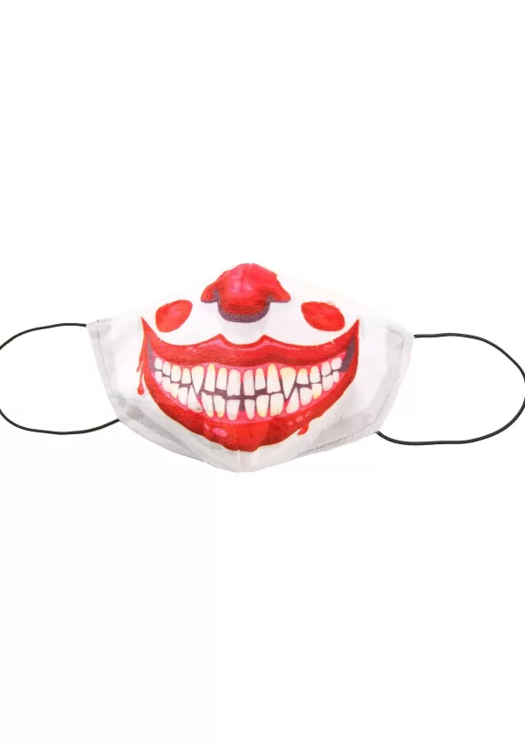 Best FUN Costumes Adult'S Clown Sublimated Face Mask