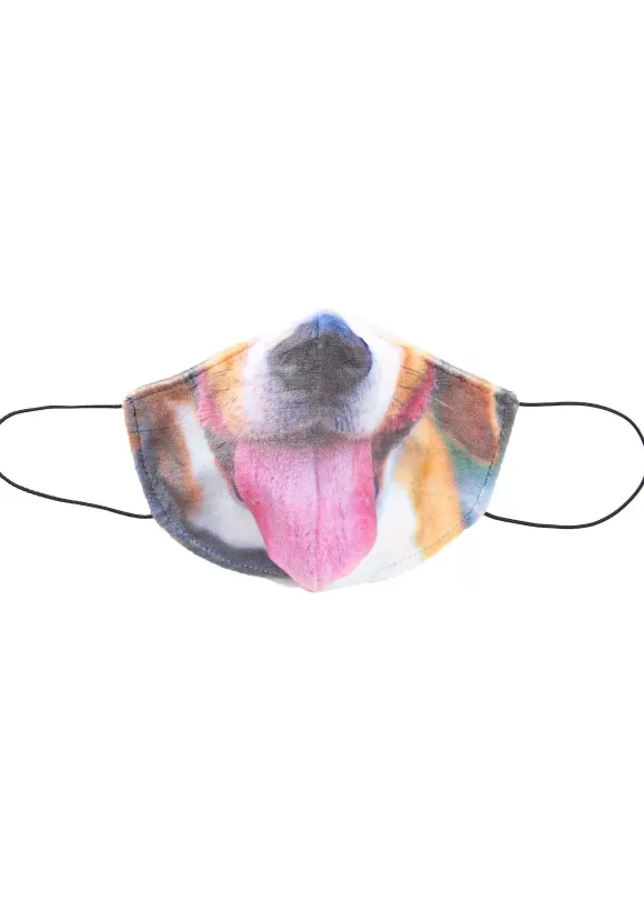 Shop FUN Costumes Adult'S Dog With Tongue Sublimated Face Mask